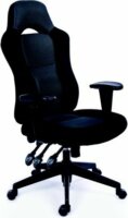 Mayah Racer "Főnöki" Irodai Görgős Forgószék - Fekete/Szürke