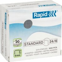 Rapid Standard Tűzőkapocs 24/6 (5000 db)