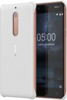 Nokia 5 Carbon Hátlap Tok - Fehér