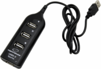 Esperanza EA116 USB 2.0 HUB (4 port) - Fekete