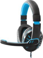 Esperanza Crow Gaming Headset - Fekete/Kék