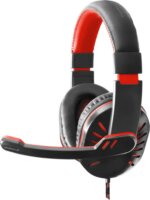 Esperanza Crow Gaming Headset - Fekete/Piros