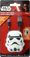 Lazerbuilt Star Wars micro USB - USB kábel 1.0m - Trooper Edition