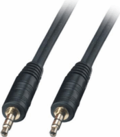 Logiling CA1050 3.5mm Jack (apa - apa) kábel 2m - Fekete