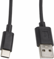 Lanberg CA-USBO-10CC-0010-BK USB-A - USB-C (apa - apa) kábel 1m - Fekete
