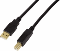 Lanberg USB 2.0 kábel 1.8m Fekete