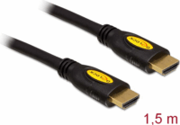 Delock 83738 HDMI (apa - apa) kábel 1.5m - Fekete
