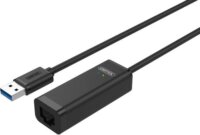Unitek Y-1468 USB 2.0 - Fast Ethernet (RJ45) Átalakító 0.2m - Fekete
