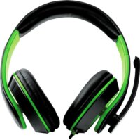 Esperanza CONDOR Mikrofonos Gamer Fejhallgató Zöld-Fekete