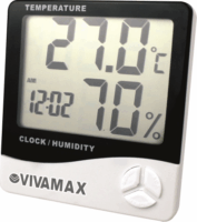Vivamax GYVPM páratartalom és hőmérő Fehér