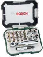 Bosch 2607017322 Csavarozófej és Dugókulcs készlet - 26 részes