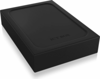 RaidSonic IcyBox IB-256WP 2.5" USB 3.0 Külső HDD ház írásvédelmi kapcsolóval - Fekete
