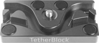 Tether Tools TetherBlock Kábeltartó adapter 1/4" - 20" állványmenettel - Fekete