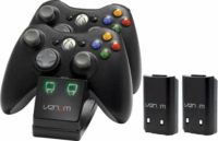 Venom VS2891 Dupla töltőállomás + 2 db akkumulátor Xbox 360 controllerhez