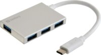 Sandberg 136-20 USB Type-C csatlakoztatású USB 3.0 HUB (4 port) Ezüst