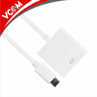 VCOM USB C apa - HDMI anya adapter Fehér