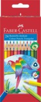 Faber-Castell "Papagáj" Háromszögletű Színes ceruza készlet - 24 különböző szín