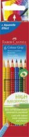 Faber-Castell Grip 2001 Háromszögletű Színes ceruza készlet - 6 különböző szín