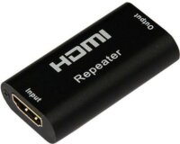 Techly HDMI jelerősítő (Repeater) 4K 40m-ig - Fekete