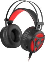 Genesis Neon 360 Gaming Headset Fekete/Piros