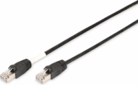 Digitus DK-1644-100-BL-5 S/FTP CAT6 Patch kábel 5x10m Fekete