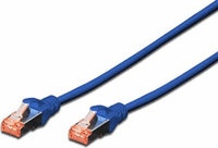 Digitus DK-1644-030-B-5 S/FTP CAT6 Patch kábel 5x3m Kék