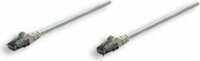 Intellinet patch kábel RJ45, Cat6 UTP, 10m, szürke, 100% réz