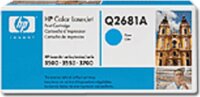 HP Q2681A cián toner