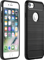 Forcell Carbon Apple iPhone 7/8 Hátlap Tok - Fekete