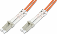 Digitus DK-2533-01 optikai patch kábel LC Duplex 1m - Narancssárga