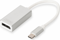 Digitus USB-C apa - DisplayPort anya adapter - Ezüst