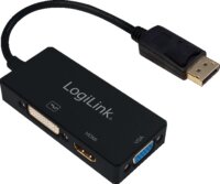 LogiLink CV109 DisplayPort - DVI/HDMI/VGA 4K adapter multiport