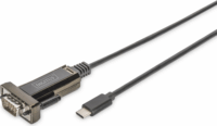 Digitus DA-70166 USB-C - VGA (apa - apa) kábel 1m - Fekete