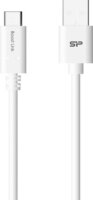 Silicon Power LK10AC USB - USB TYPE-C Adat- és töltőkábel 1m - Fehér