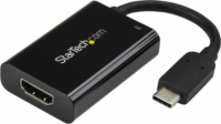 Startech USB-C apa - HDMI anya adapter - Fekete