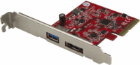 Startech PEXUSB311A1E USB 3.1 + eSATA PCIe portbővítő