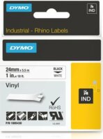 Dymo Letratag 24mm Feliratozógép szalag - Fehér alapon fekete