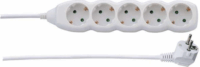 Emos P0521 Kapcsoló nélküli hosszabbító 5 aljzat 1.5m - Fehér