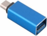 nBase 750984 USB 3.0 C apa - A anya adapter - Kék