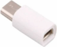nBase 750991 USB 2.0 C apa - micro B anya adapter - Fehér