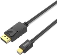 Unitek Y-C611BK miniDisplayPort - DisplayPort Kábel 2m Fekete