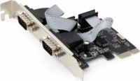 Gembird SPC-22 2x RS-232 portbővítő PCIe kártya