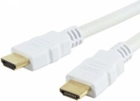 Techly HDMI M - HDMI M Adapterkábel Fehér 5m