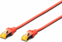 Digitus DK-1644-A-010/R Premium S/FTP CAT6a Patch kábel 1m Piros