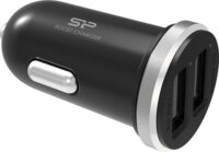 Silicon Power CC102P Autós Dual-USB Töltő (5V / 2.1A) Fekete