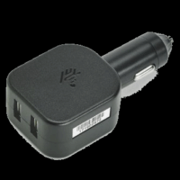 Zebra CHG-AUTO-USB1-01 Autós 2xUSB töltő (5V / 2.5A) Fekete