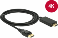 Delock 85317 Displayport 1.2 apa> HDMI apa 4K passzív átalakító kábel 2m Fekete