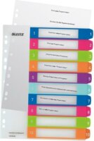 Leitz Wow A4 Maxi Nyomtatható regiszter (1-10) - Vegyes színű