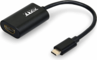 Port Connect 900124 USB-Type C > HDMI átalakító - Fekete