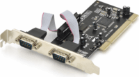 Digitus DS-33003 2x Serial (DB9) port bővítő Add-On PCI kártya